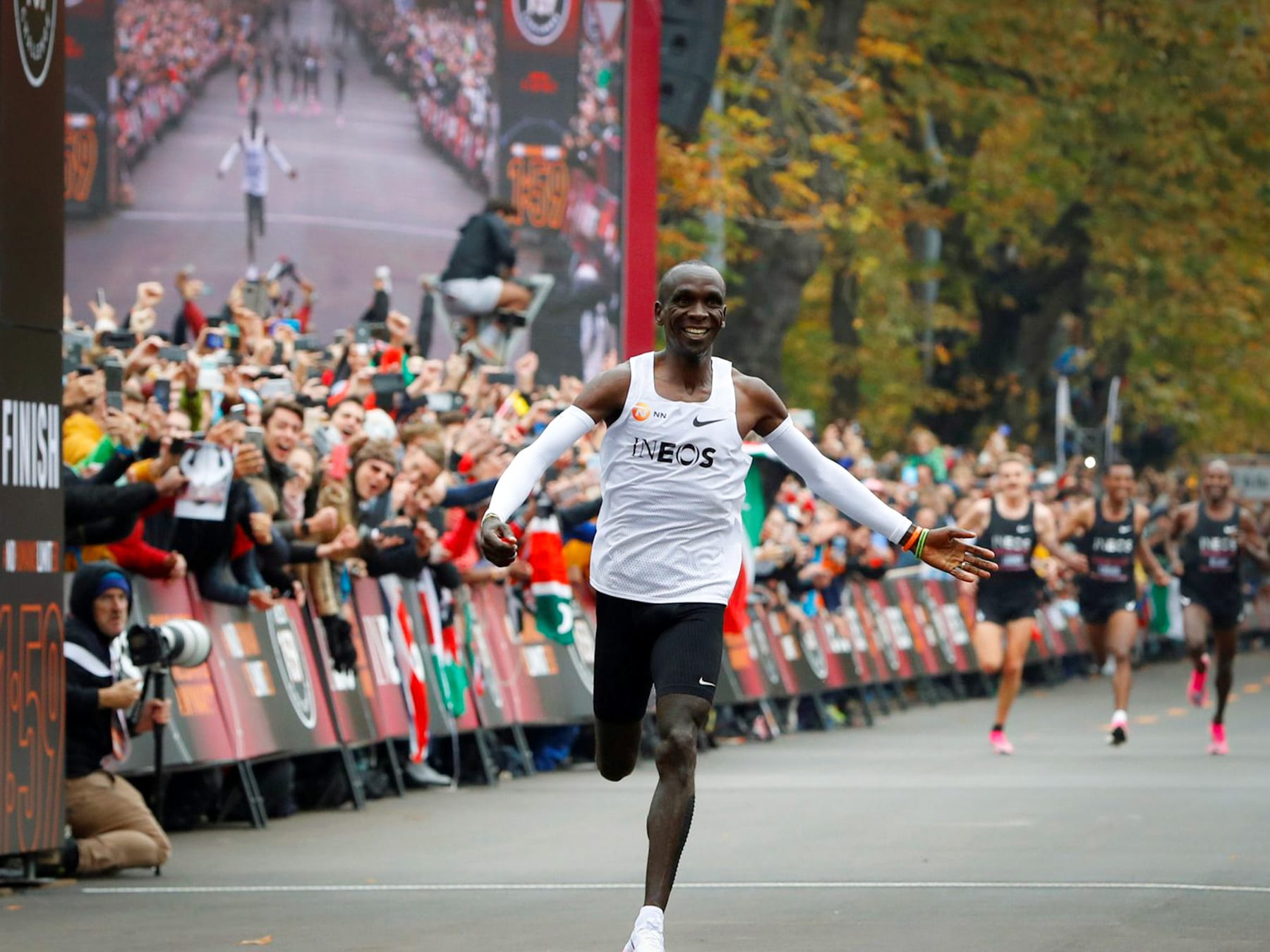 Eliud Kipchoge became the first and only man to run a marathon in less than 2 hours.