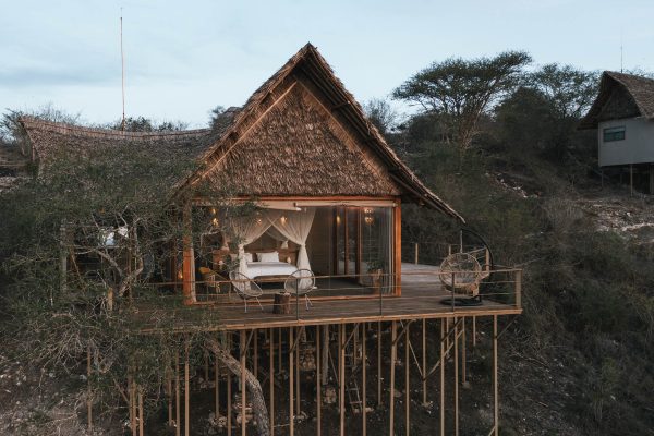 Best Luxury Hotels in Kenya - Lions Bluff Lodge, Tsavo