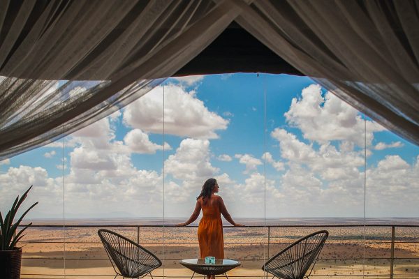 Luxury Safari Holidays - Stay at Lions Bluff Safari Lodge, Tsavo