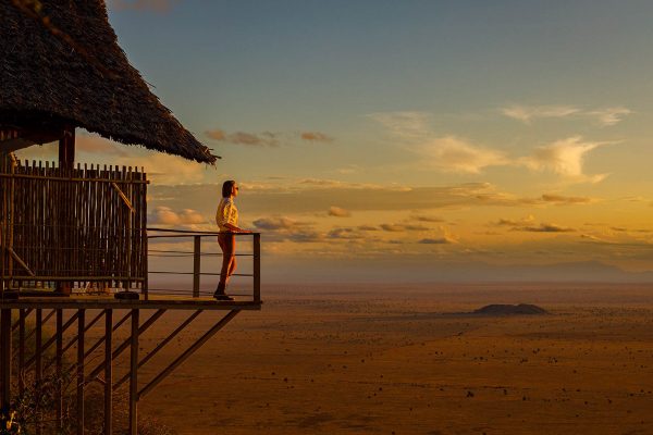 Luxury Safari Lodge in Kenya - Lions Bluff, Tsavo