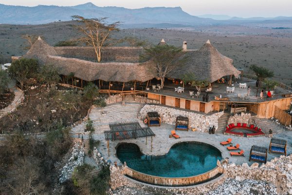Best Luxury Safari Camps in Kenya - Lions Bluff Lodge, Tsavo